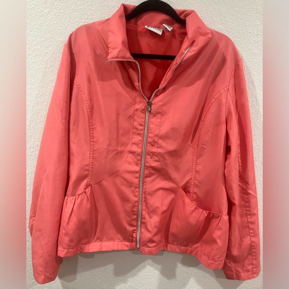 Pink wind breaker